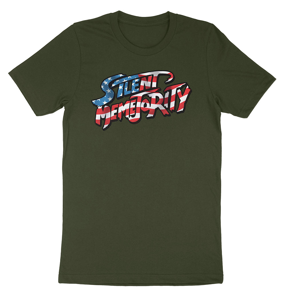 Silent Memejority Logo Tee