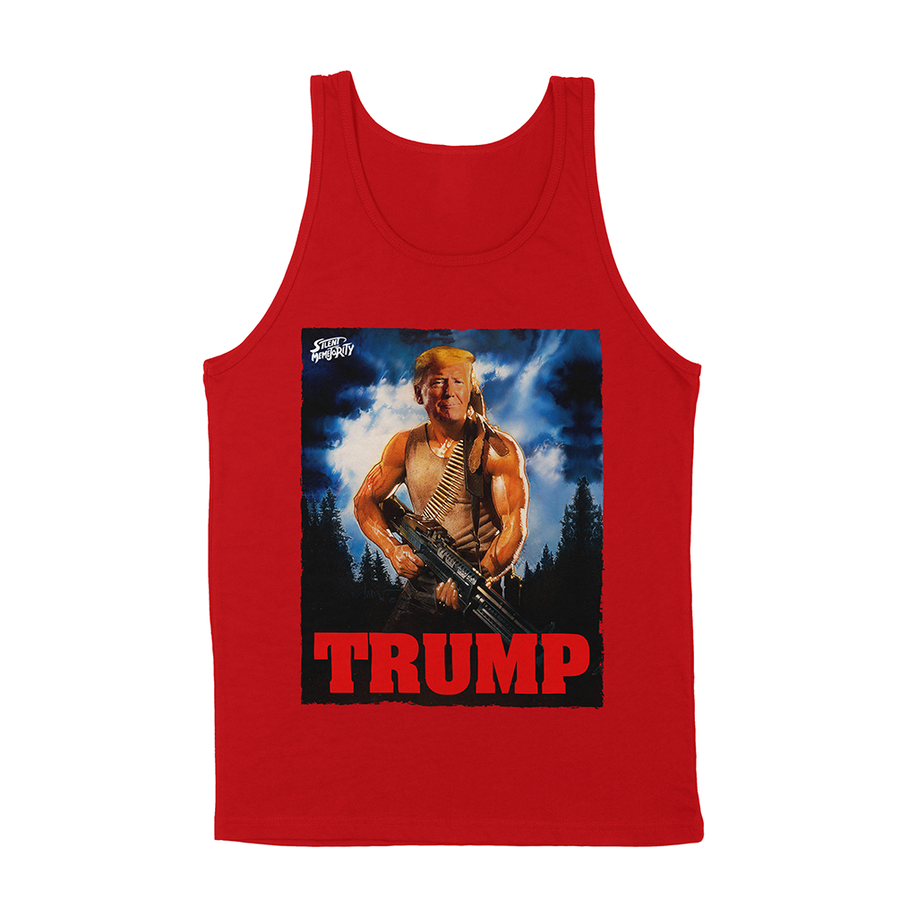 trump rambo tank top