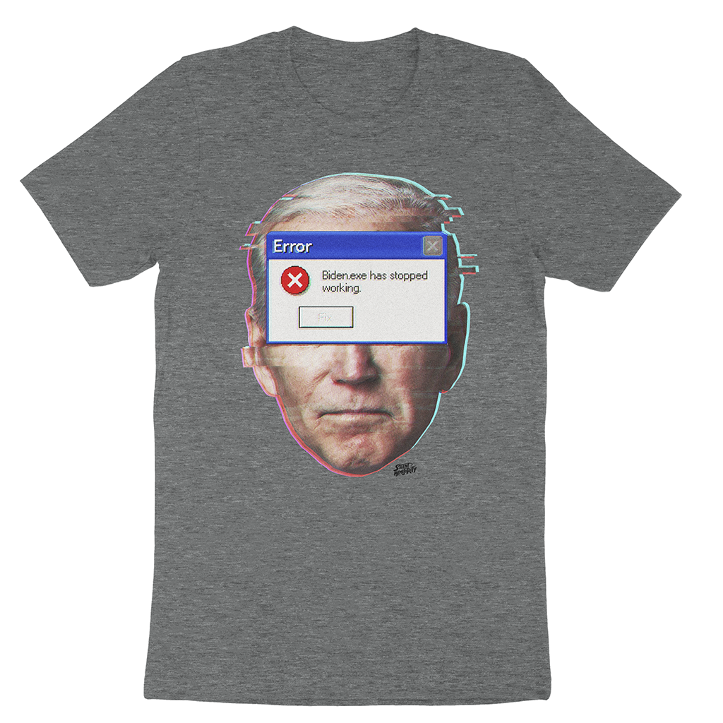 Biden Windows Error Shirt