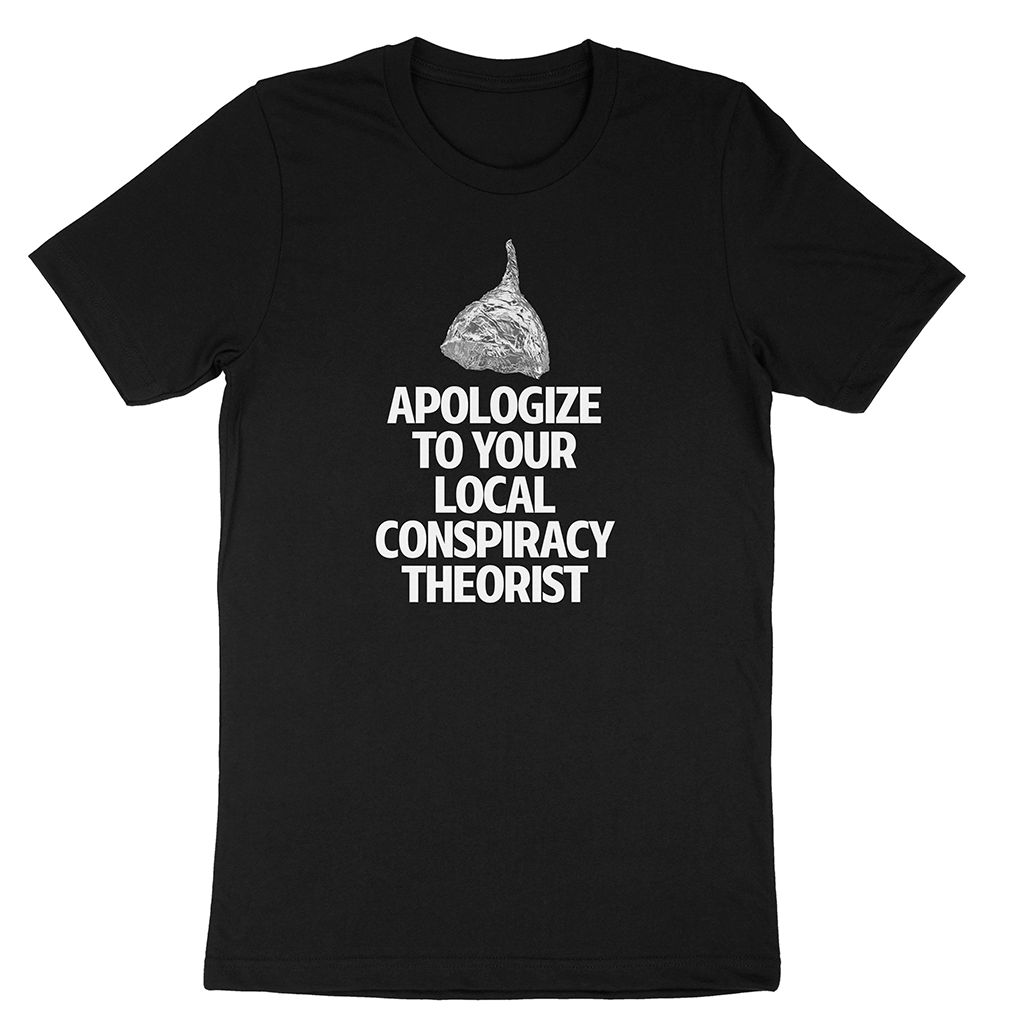 tinfoil hat shirt