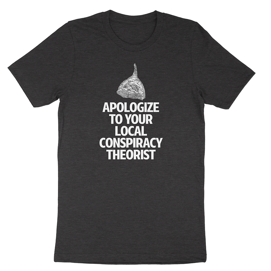 tinfoil hat shirt